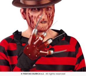 Ręka Freddy Krueger Rękawica z nożami 