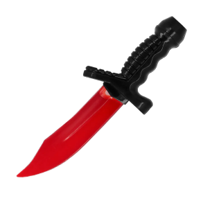 NÓŻ ZE SZTUCZNĄ KRWIĄ 25CM