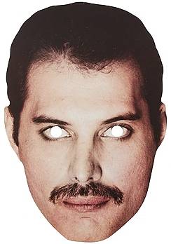 Maska papierowa Freddie Mercury